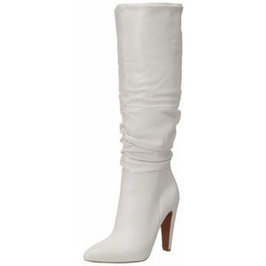 Steve Madden Leather Carrie Slouch Knee High Boots